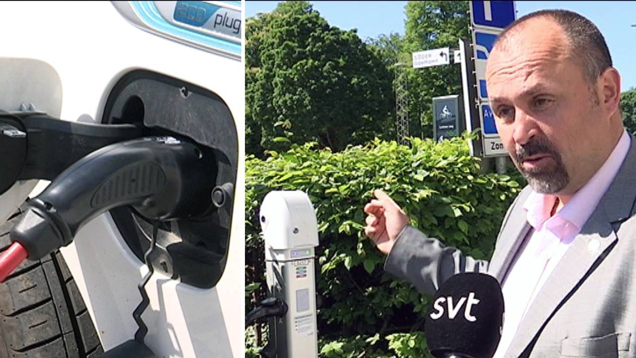 Svårt att nå målen för laddningsplatser  SVT Nyheter