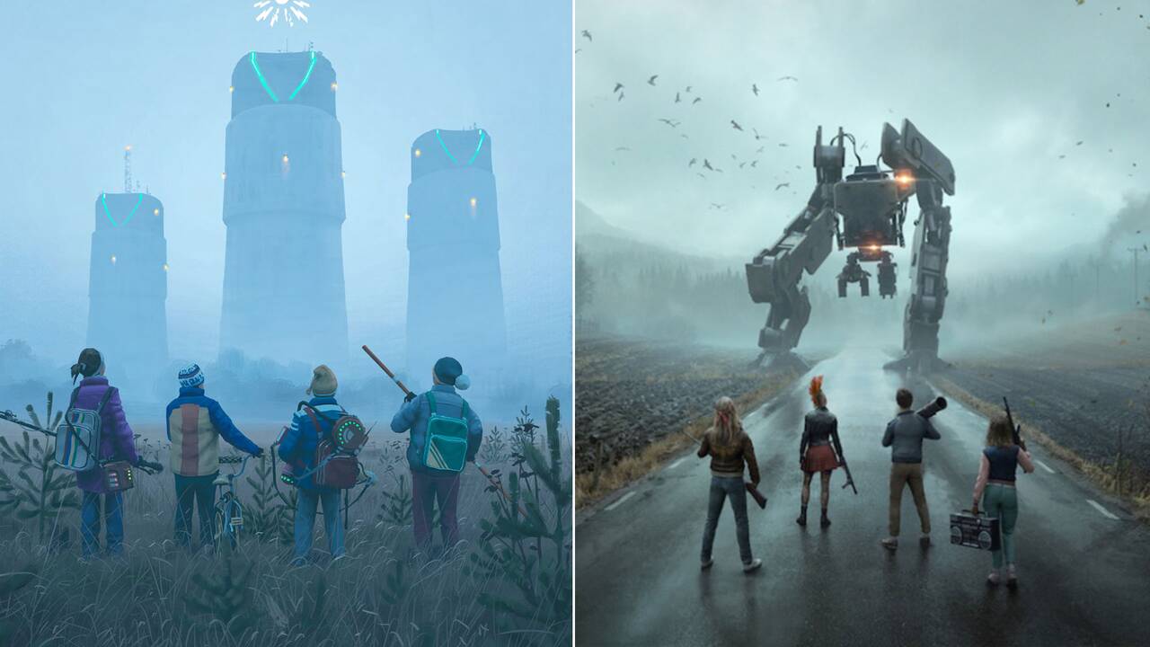 Simon Stalenhag Spelet Ar Forvirrande Likt Min Konst Svt Nyheter