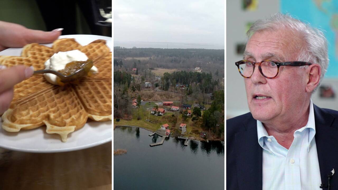 De köpte våffelstuga i Åre och skärgårdstomter för skolpengen | SVT Nyheter