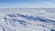 Världens kallaste plats, en platå i östra Antarktis.
