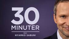 Liberalernas partiledare Nyamko Sabuni intervjuas av Anders Holmberg.