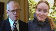 I klippet hör du rådman Erik Handmark motivera domen där båda åtalade kvinnorna döms till livstids fängelse för mord.