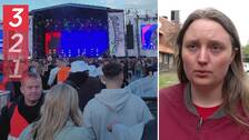 Publik på Brännbollsyran och  Ronja Håkansson på RFSU