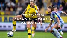 Höjdpunkter Sverige-Spanien