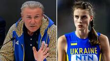 Världsmästaren Yaroslava Mahuchikh sågar Sergej Bubka.