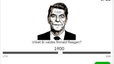 När valdes Reagan?