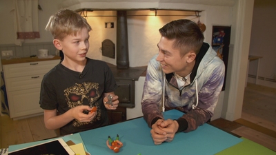 Skidskytte och stop-motion film