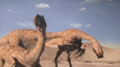 Gigantoraptorn och fjädern