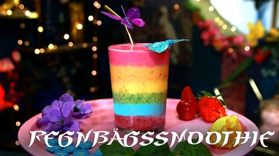 Regnbågssmoothie
