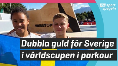 Svensk succé i världscupen i parkour