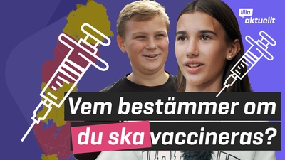 Vem bestämmer om barn får vaccineras eller inte