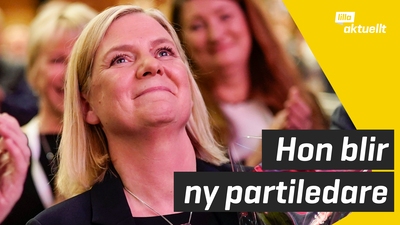 Hon blir socialdemokraternas nya partiledare
