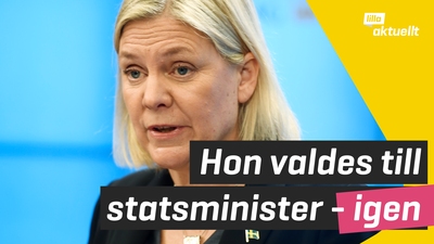 Magdalena Andersson vald till statsminister - igen