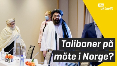 Talibaner håller möte i Norge
