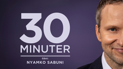 Liberalernas partiledare Nyamko Sabuni intervjuas av Anders Holmberg. - 30 minuter