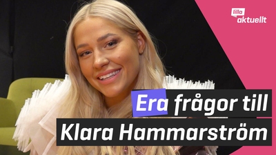 Klara Hammarström svarar på era frågor