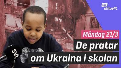 De pratar om Ukraina i skolan