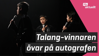 Aron vann Talang!