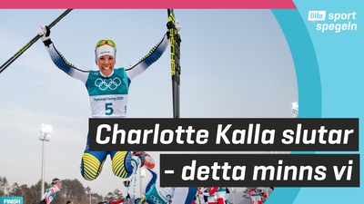 Skidstjärnan Charlotte Kalla avslutar karriären!