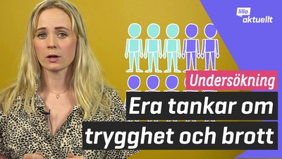 Undersökning om trygghet och kriminalitet