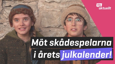 Träffa skådespelarna i årets julkalender!