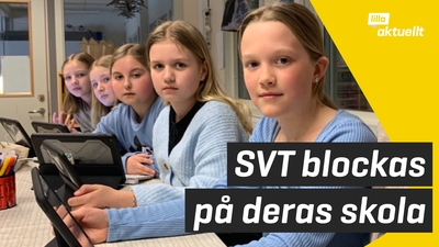 SVT blockas på skola