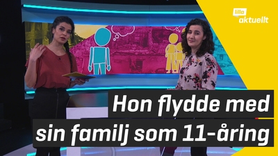 Hon var med om en flykt
