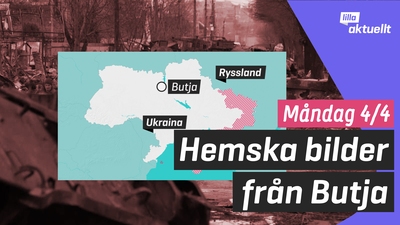 Hemska bilder från staden Butja