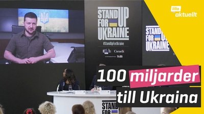100 miljarder kronor till Ukraina
