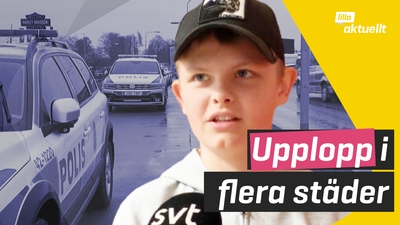 Våldsamma upplopp i flera svenska städer i påsk