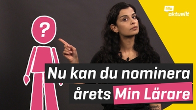 Nu kan du nominera din lärare!