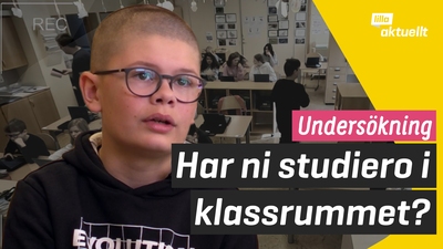 Var tredje elev tycker att det är stökigt i klas