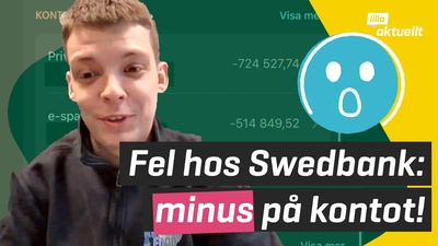 Tekniska problem hos Swedbank