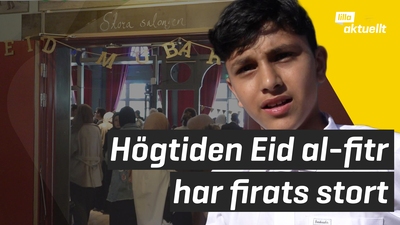 Många firade högtiden Eid al-Fitr