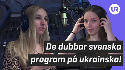 De dubbar svenska program på ukrainska