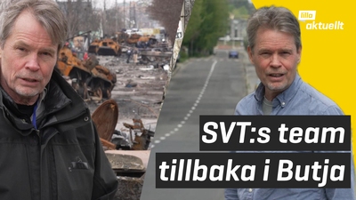 SVT:s team tillbaka i Butja
