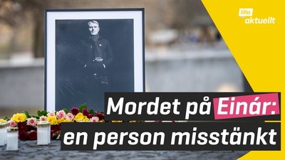 En misstänkt för inblandning i mordet på Einár