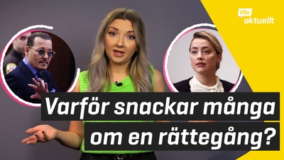 Rättegång mellan kändisar i USA sänds på tv