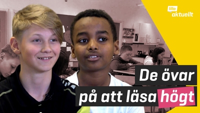 De läser högt samtidigt