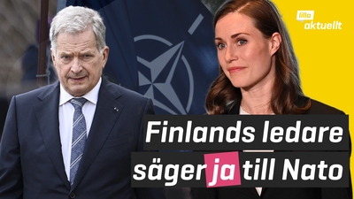 Finlands president och statsminister säger ja till Nato