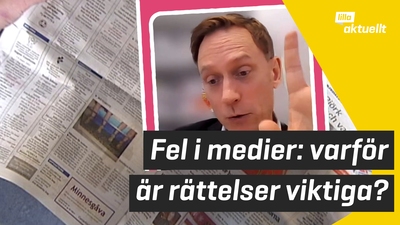 Varför är rättelser viktiga?