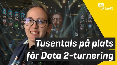 Tusentals på plats på eportsturnering