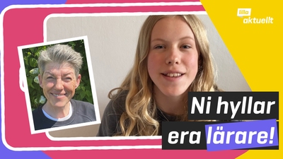 Ni vill hylla era lärare