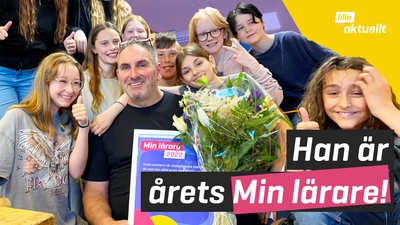 Vi överraskar årets "Min lärare"
