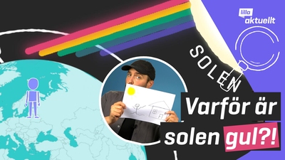 Lilla luskar: Vilken färg har solen?