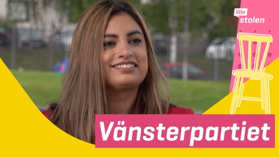 Nooshi Dadgostar på Lilla stolen