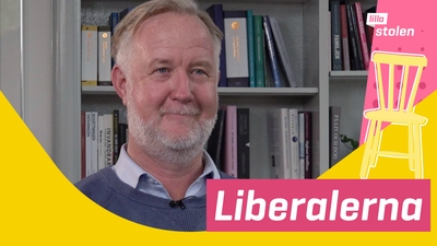 Johan Pehrson på Lilla stolen
