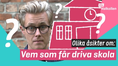 Olika åsikter om vem som får driva skola