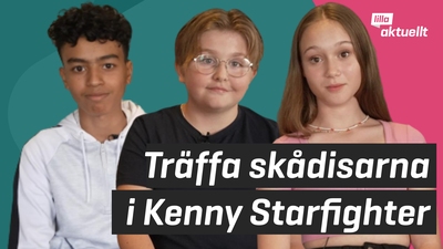 Vi träffar skådisarna i Kenny Starfighter
