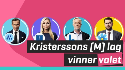 Ulf Kristerssons sida vann valet, vad händer nu?